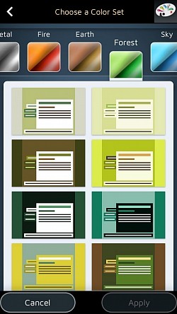 سمارٹ ورژن آپ کو 56 کلر پری سیٹ پیش کرتا ہے (تمام پرو ورژن میں قابل تدوین)